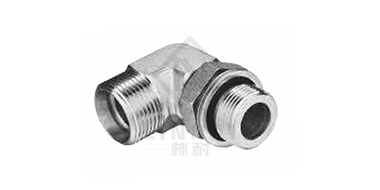 90°彎英管螺紋可調向O形圈密封柱端