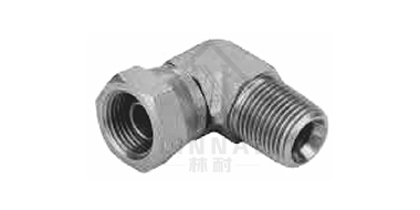 90°彎布錐管外螺紋/美制NPSM
內螺紋60°外錐