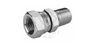 布錐管外螺紋/美制NPSM內螺紋
60°外錐