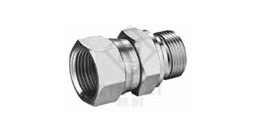 英管外螺紋膠墊密封
/美制JIC內螺紋74°內錐