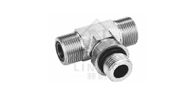 美制ORFS外螺紋O形圈平面密封/美制SAE
外螺紋帶O形圈重系列ISO 11926-2分支三通